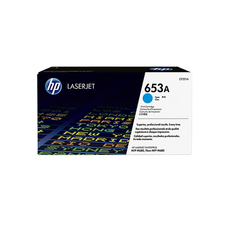 Jual HP 653A Cyan Toner Cartridge CF321A
