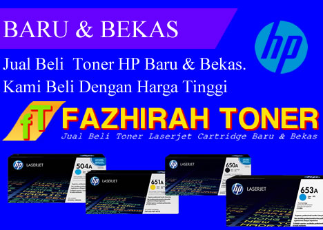 Jual beli toner laserjet, cartridge baru dan bekas